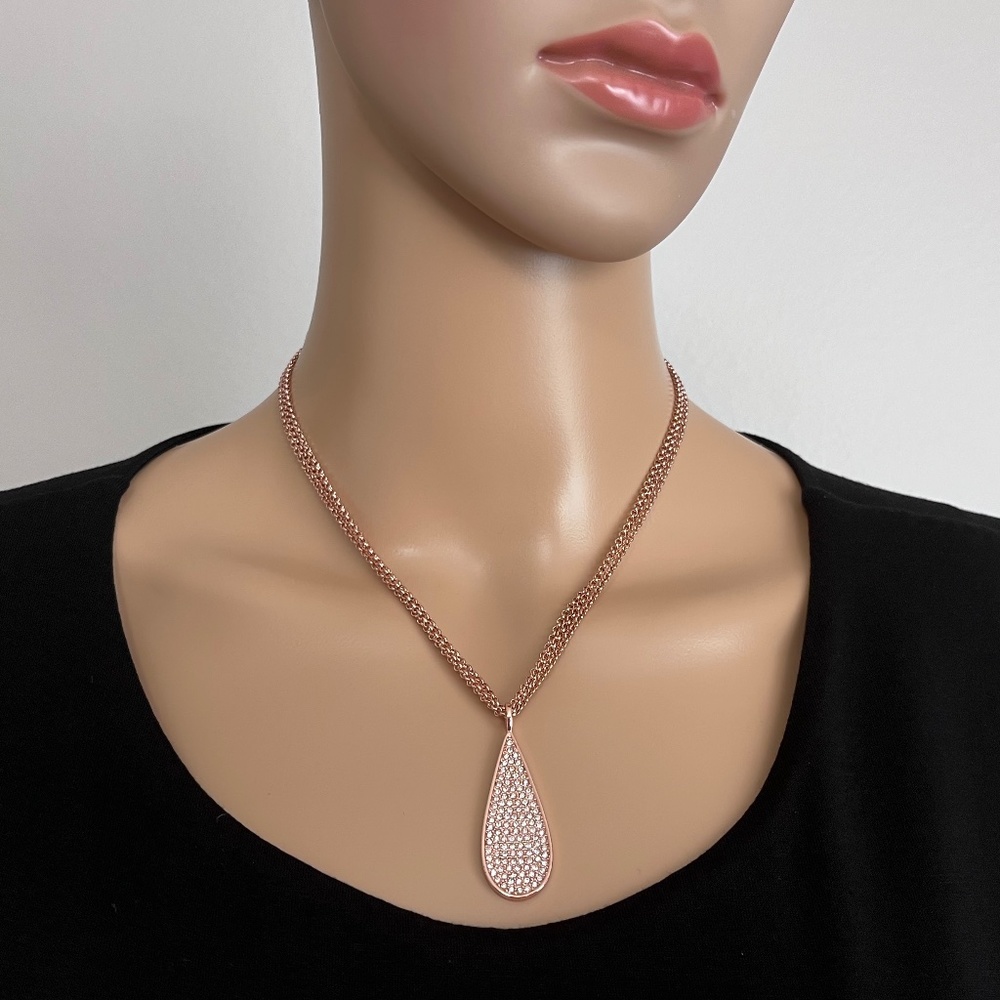 Lauren Ralph Lauren Teardrop Pendant Necklace